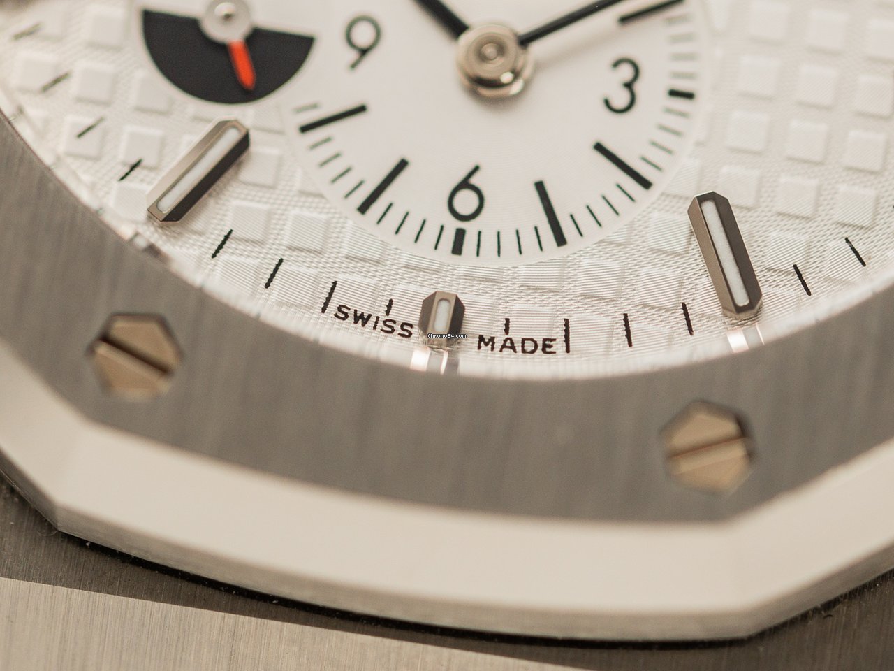 IMG_9081 Audemars Piguet Royal Oak Dual Time Mens watch Unisex Automatic Steel 47500 Replica 7