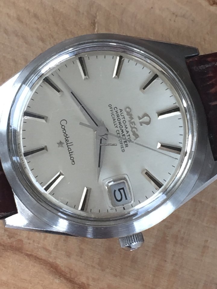 Omega Constellation Mens watch Unisex Automatic Steel 168.015 Replica 7