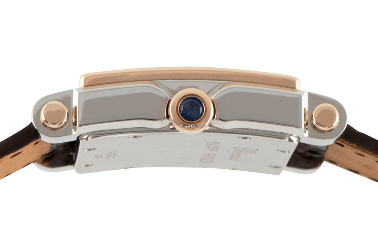 IMG_9081 Chopard Happy Sport Womens watch Quartz Gold Steel 278497-9001 Replica 7