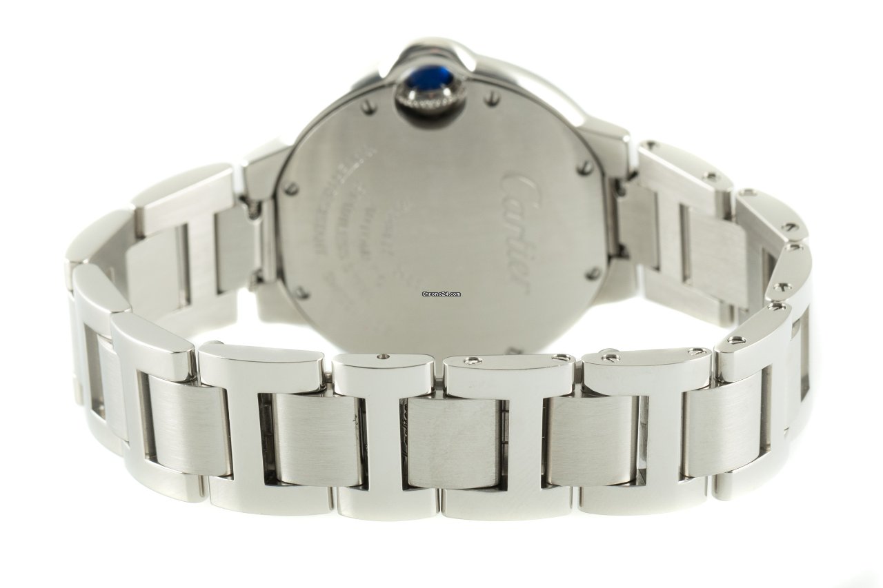 IMG_9081 Cartier Ballon Bleu Womens watch Automatic Steel 3489 Replica 7