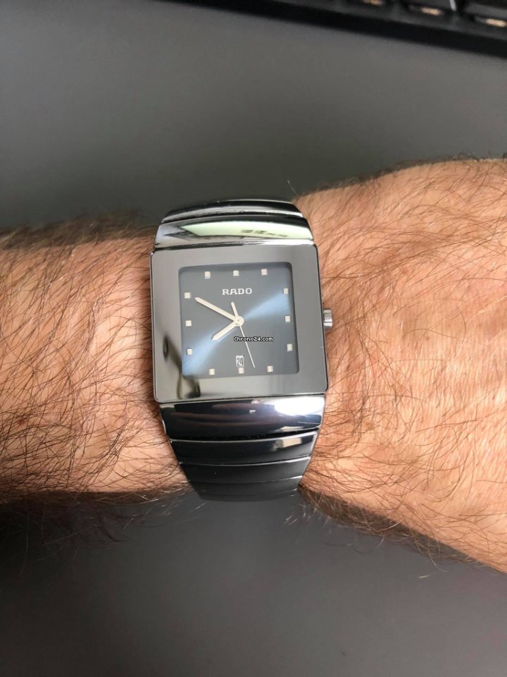 IMG_9081 Rado Diastar Mens watch Unisex Quartz Ceramic 152.0432.3 Replica 7