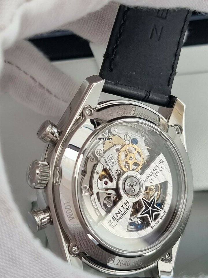 IMG_9081 Zenith El Primero 36000 VpH Mens watch Unisex Automatic Steel 03.2040.400 26.C496 Replica 7