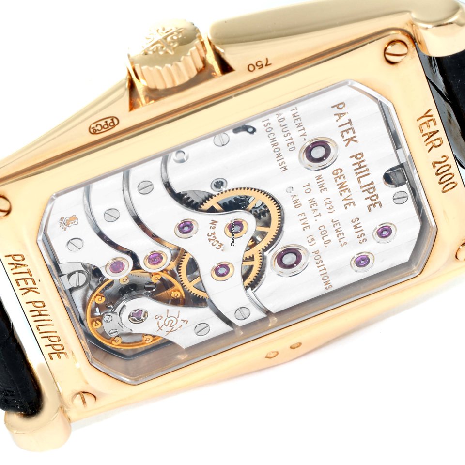 Patek Philippe Gondolo Mens watch Unisex Manual winding Yellow gold 5100J Replica 7