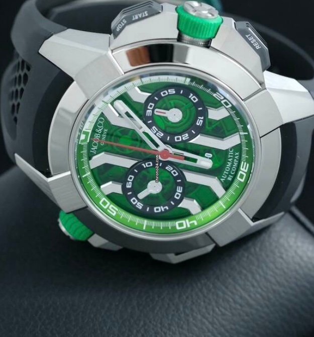 IMG_9081 Jacob & Co. Mens watch Unisex Automatic Titanium EC313.20.PE.LL.GHB4D Replica 7
