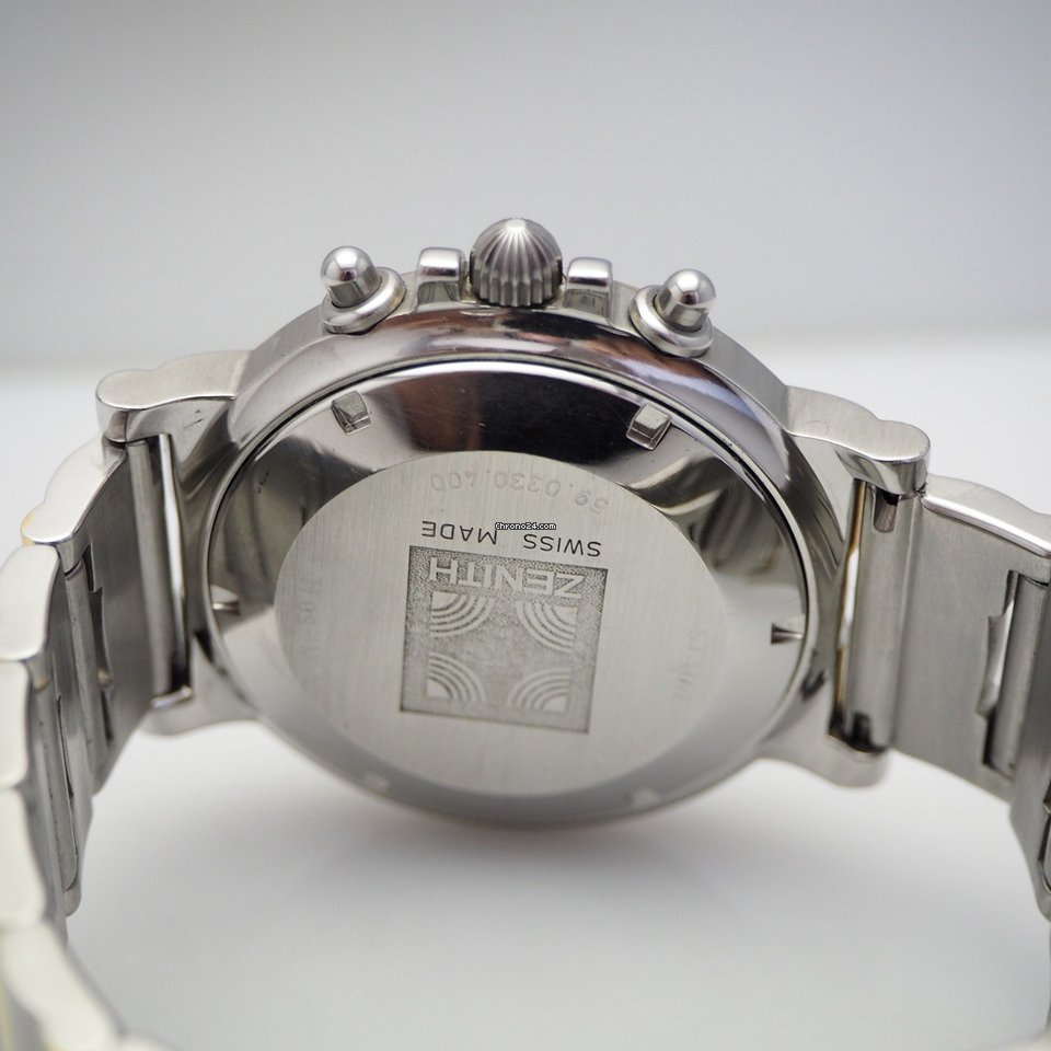 Zenith El Primero Chronograph Mens watch Unisex Automatic Steel 15 02.0460.400, 59.0330.400 Replica 7