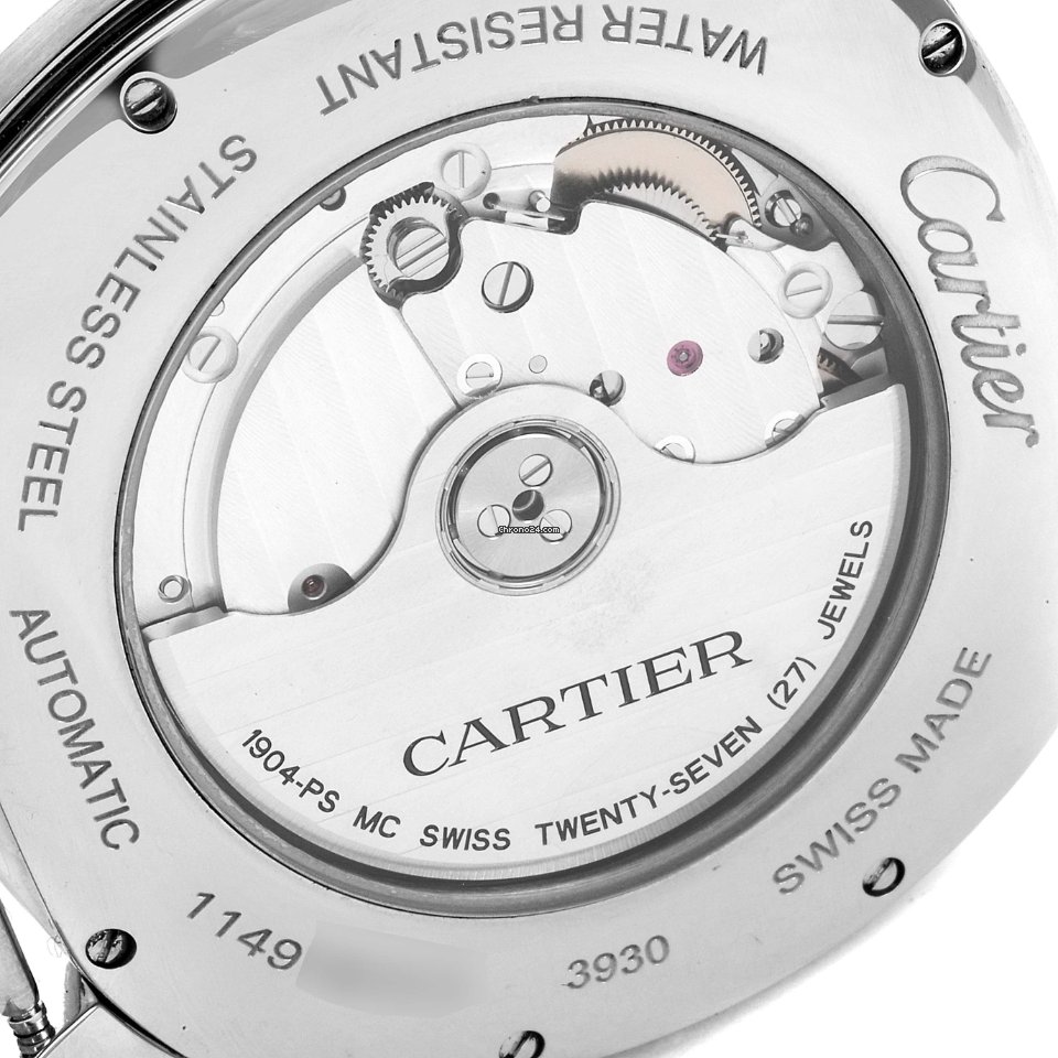 IMG_9081 Cartier Drive de Cartier Mens watch Unisex Automatic Steel WSNM0004 Replica 7