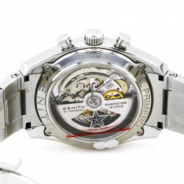 Zenith El Primero 36000 VpH Automatic Steel 03.2040.400 21.M2040 Replica 7