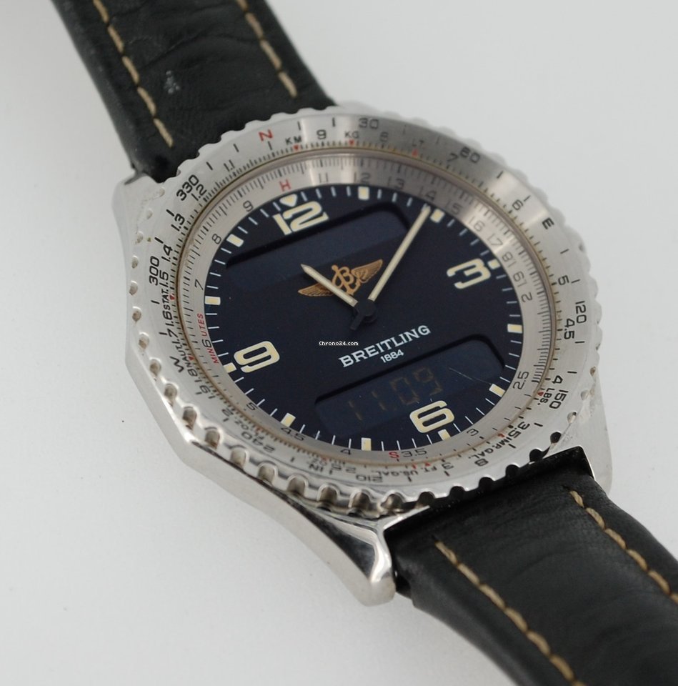 Breitling Chronospace Mens watch Unisex Quartz Steel A56011 Replica 7