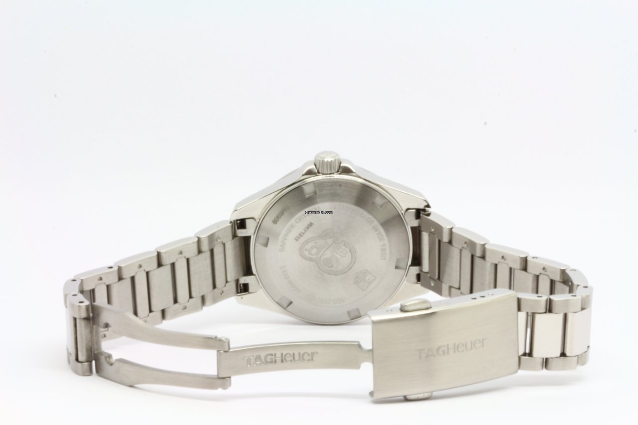 IMG_9081 TAG Heuer Aquaracer Lady Womens watch Quartz Steel WAY1313 Replica 7
