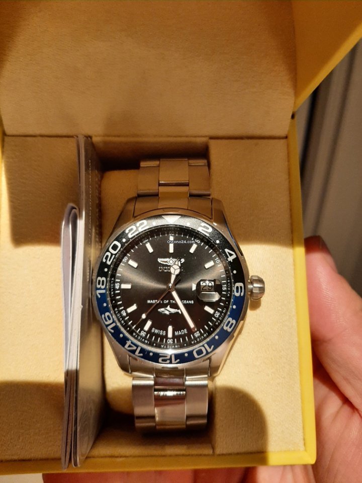 IMG_9081 Invicta Mens watch Unisex Quartz Steel inv-25821 Replica 7