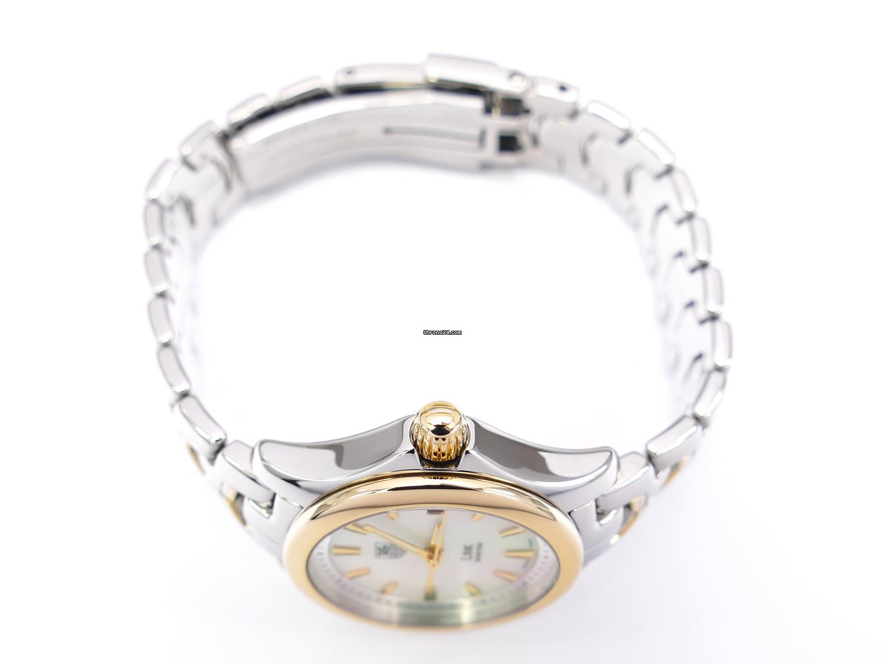 TAG Heuer Link Lady Womens watch Quartz Gold Steel WJF1352.BB0581 Replica 7