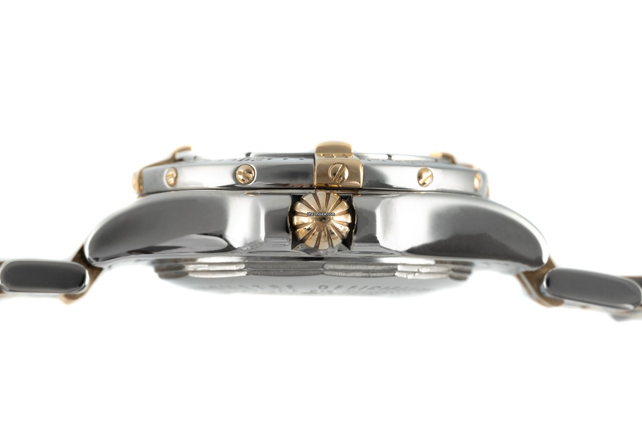 IMG_9081 Breitling Starliner Womens watch Quartz Gold Steel B71340 Replica 7