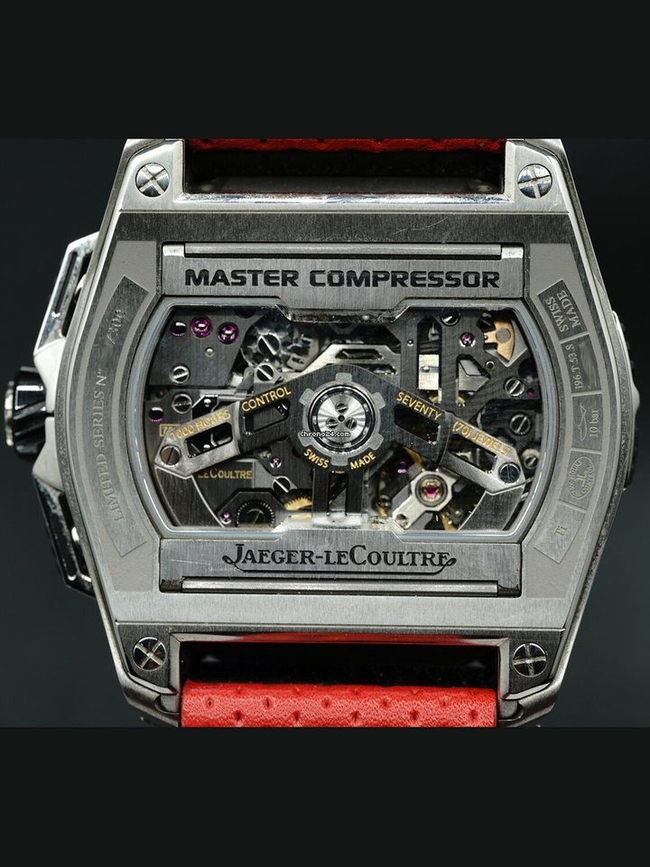 Jaeger-LeCoultre Master Compressor Extreme LAB 2 Tribute to Geophysic Mens watch Unisex Manual winding Titanium 2 Q203T540 Replica 7