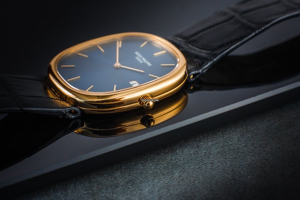 IMG_9081 Patek Philippe Golden Ellipse Mens watch Unisex Quartz Yellow gold 3747 Replica 7