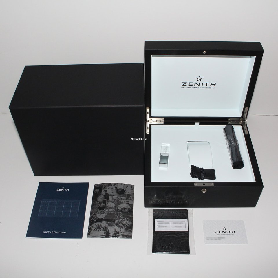 IMG_9081 Zenith Defy El Primero Mens watch Unisex Automatic Titanium 97.9001.9004 80.R922 Replica 7