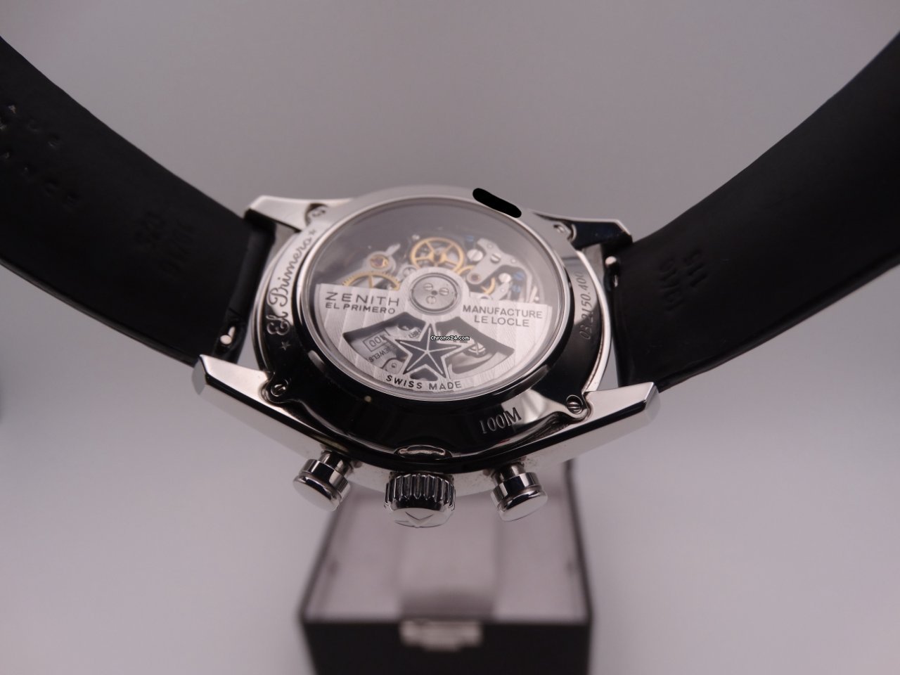 IMG_9081 Zenith El Primero Original 1969 Mens watch Unisex Automatic Steel 03.2150.400 53.C700 Replica 7