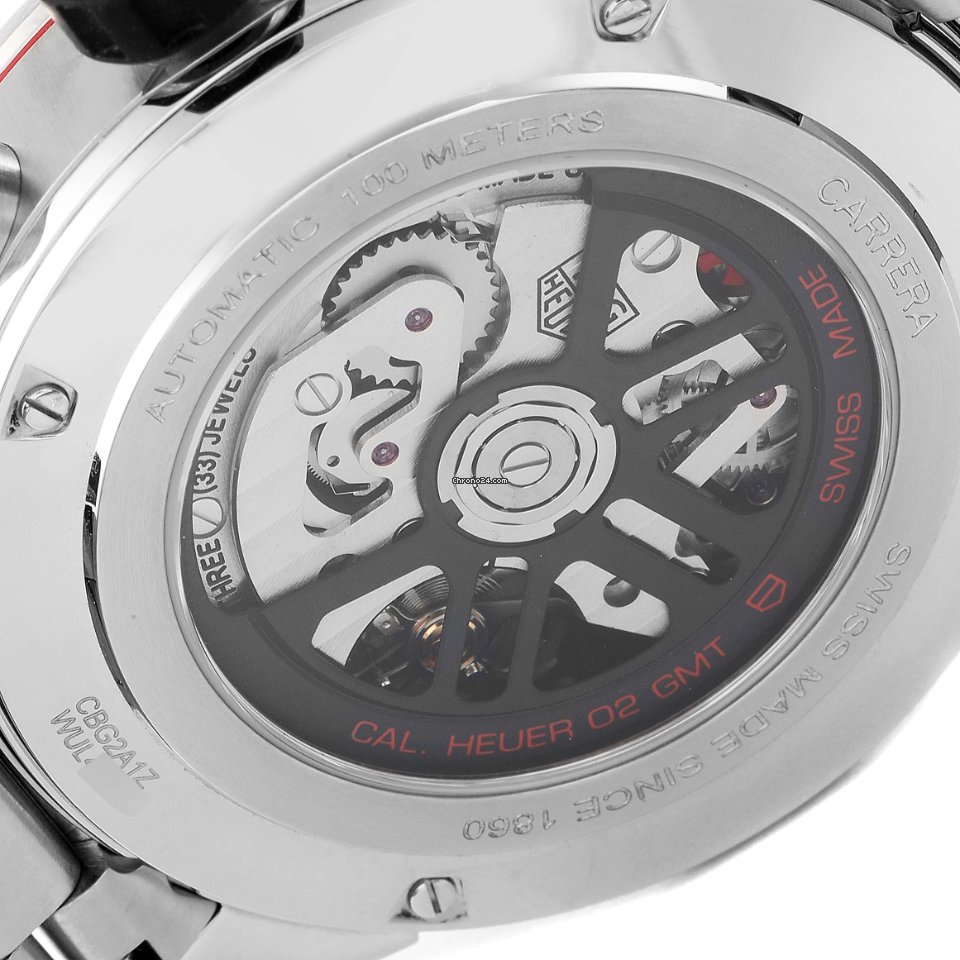 TAG Heuer Carrera Mens watch Unisex Automatic Steel CBG2A1Z.BA0658 Replica 7