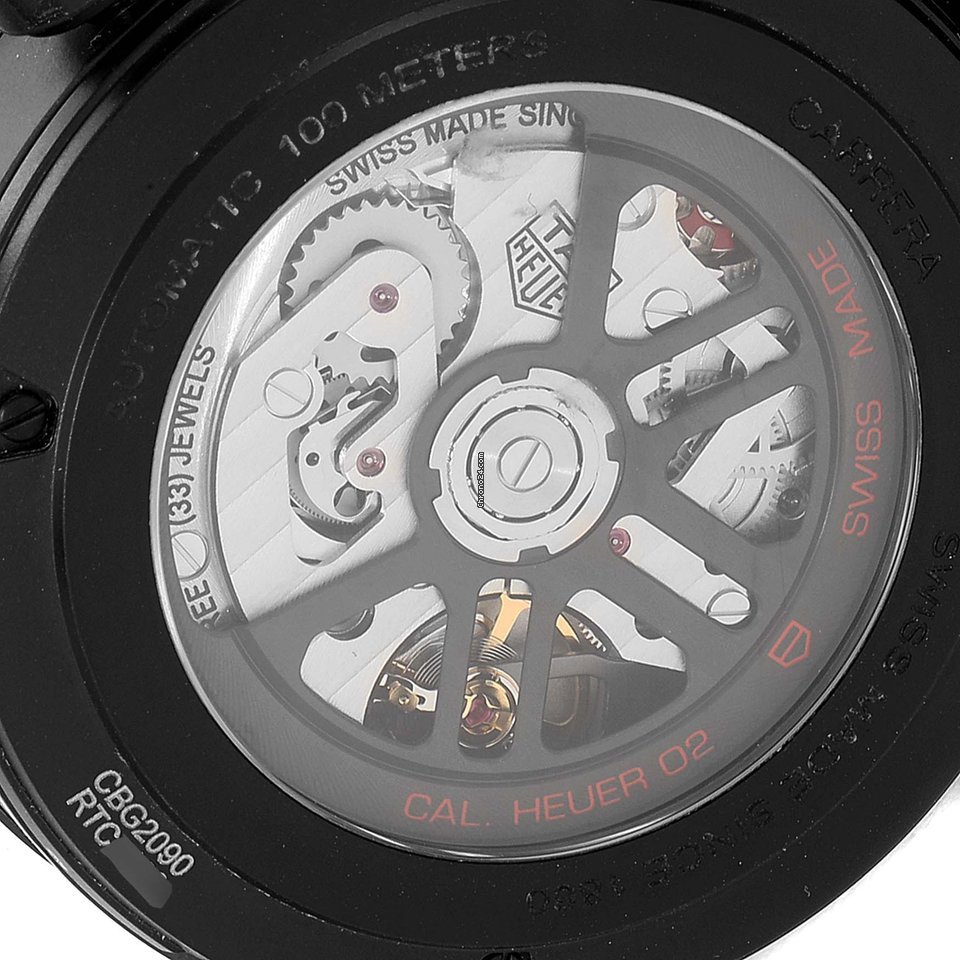 IMG_9081 TAG Heuer Carrera Heuer-02T Mens watch Unisex Automatic Ceramic CBG2090.BH0661 Replica 7