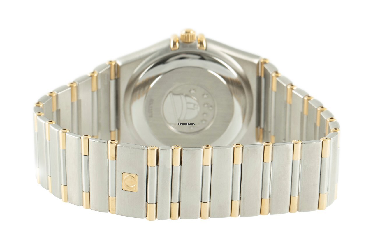 IMG_9081 Omega Constellation Mens watch Unisex Automatic Gold Steel 1302.30.00 Replica 7