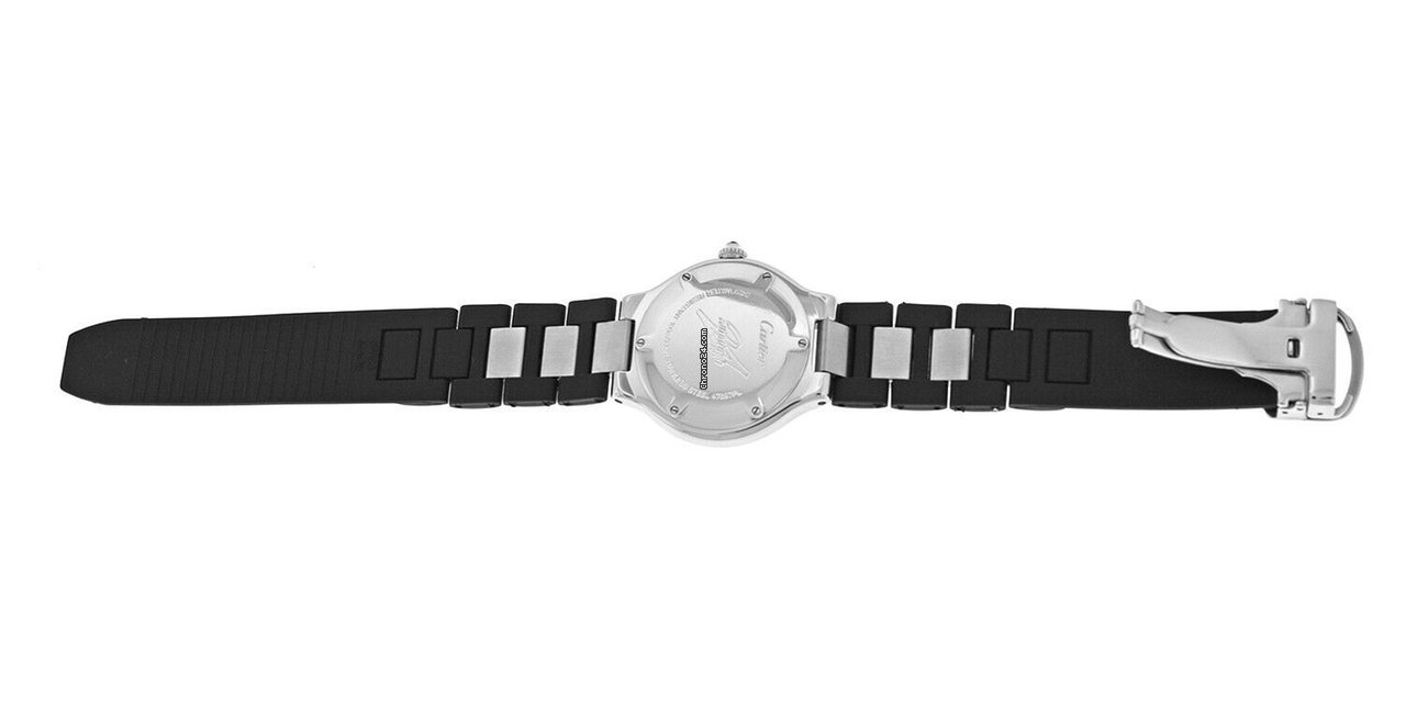 IMG_9081 Cartier 21 Must de Cartier Mens watch Unisex Automatic Steel 2427 Replica 7