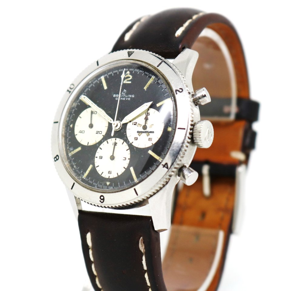 IMG_9081 Breitling Mens watch Unisex Manual winding Steel AVI 765 Replica 7