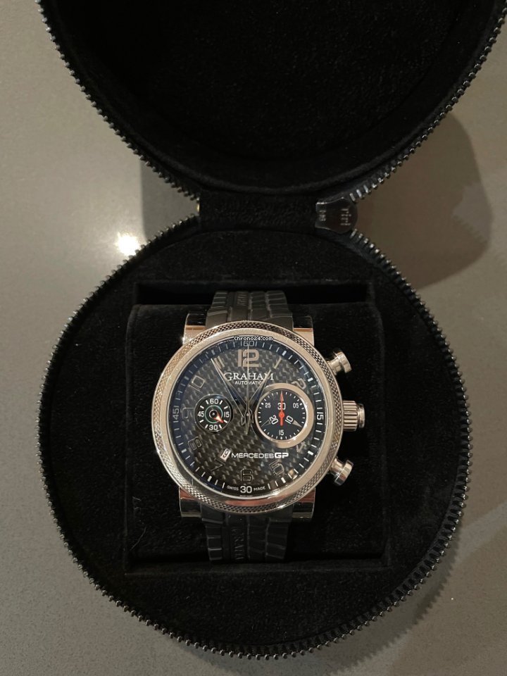 Graham Mercedes GP Mens watch Unisex Steel 2MEAS.B01A Replica 7