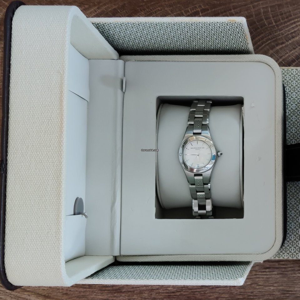 IMG_9081 Baume & Mercier Linea Womens watch Quartz Steel M0A10036 Replica 7