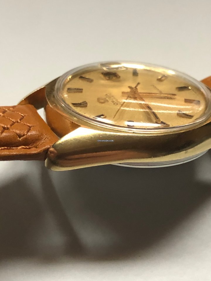 IMG_9081 Omega Seamaster Mens watch Unisex Automatic Gold Steel 166.067 Replica 7