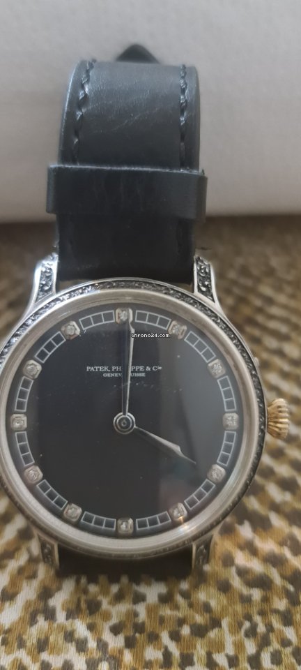 IMG_9081 Patek Philippe Mens watch Unisex Silver Plata 950 Replica 7