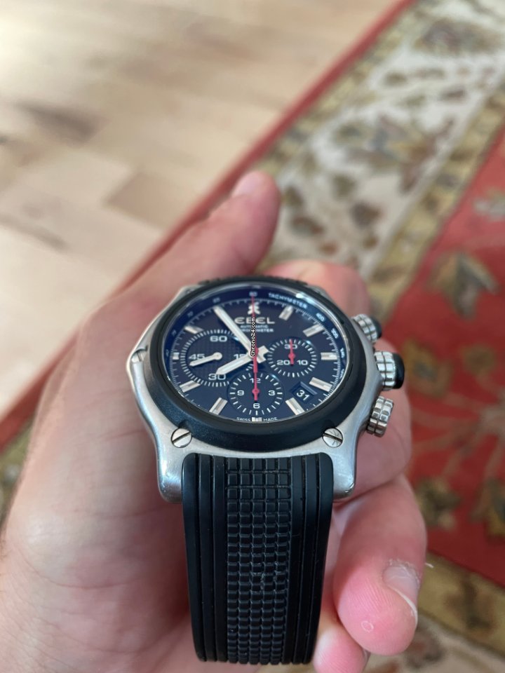 IMG_9081 Ebel 1911 BTR Mens watch Unisex Automatic Steel E9137L73 Replica 7