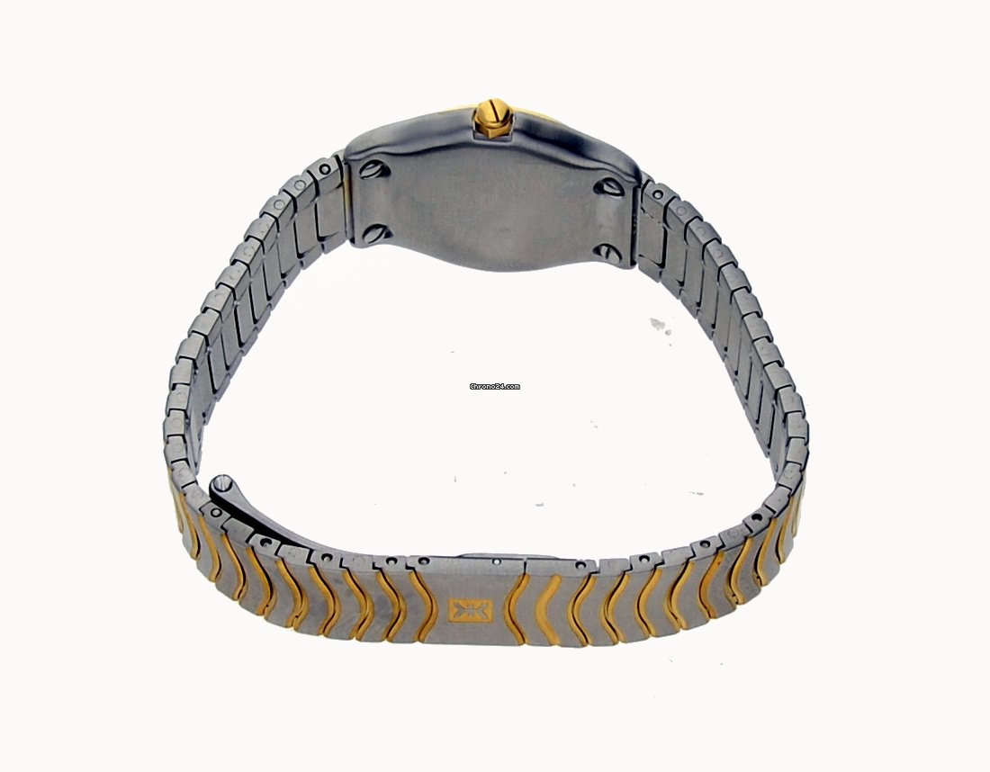 IMG_9081 Ebel Sportwave Womens watch Quartz Gold Steel 1087121 Replica 7