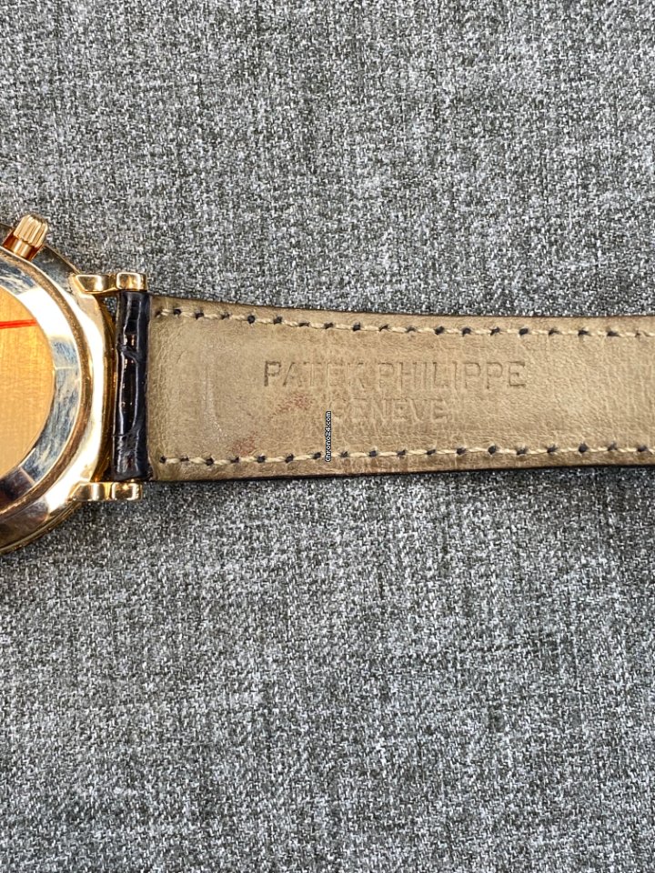 Patek Philippe Travel Time Mens watch Unisex Manual winding Rose gold 5034J-001 Replica 7