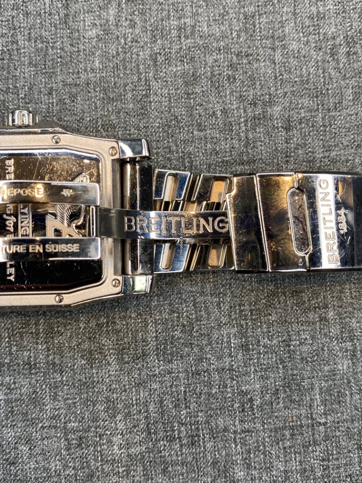 IMG_9081 Breitling Bentley Flying B Mens watch Unisex Automatic White gold J28362 Replica 7