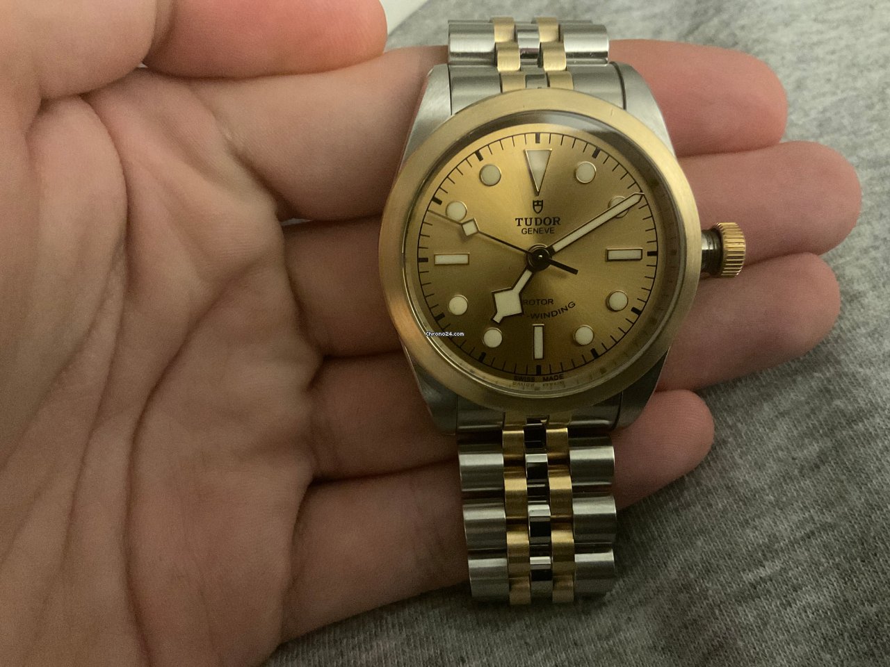 IMG_9081 Tudor Mens watch Unisex Automatic Gold Steel 79503-0002 Replica 7