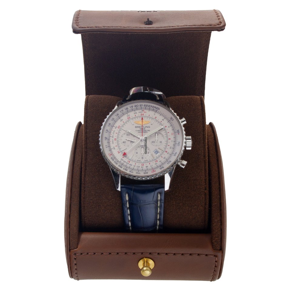 IMG_9081 Breitling Navitimer GMT Mens watch Unisex Automatic Steel AB044121 G783 Replica 7