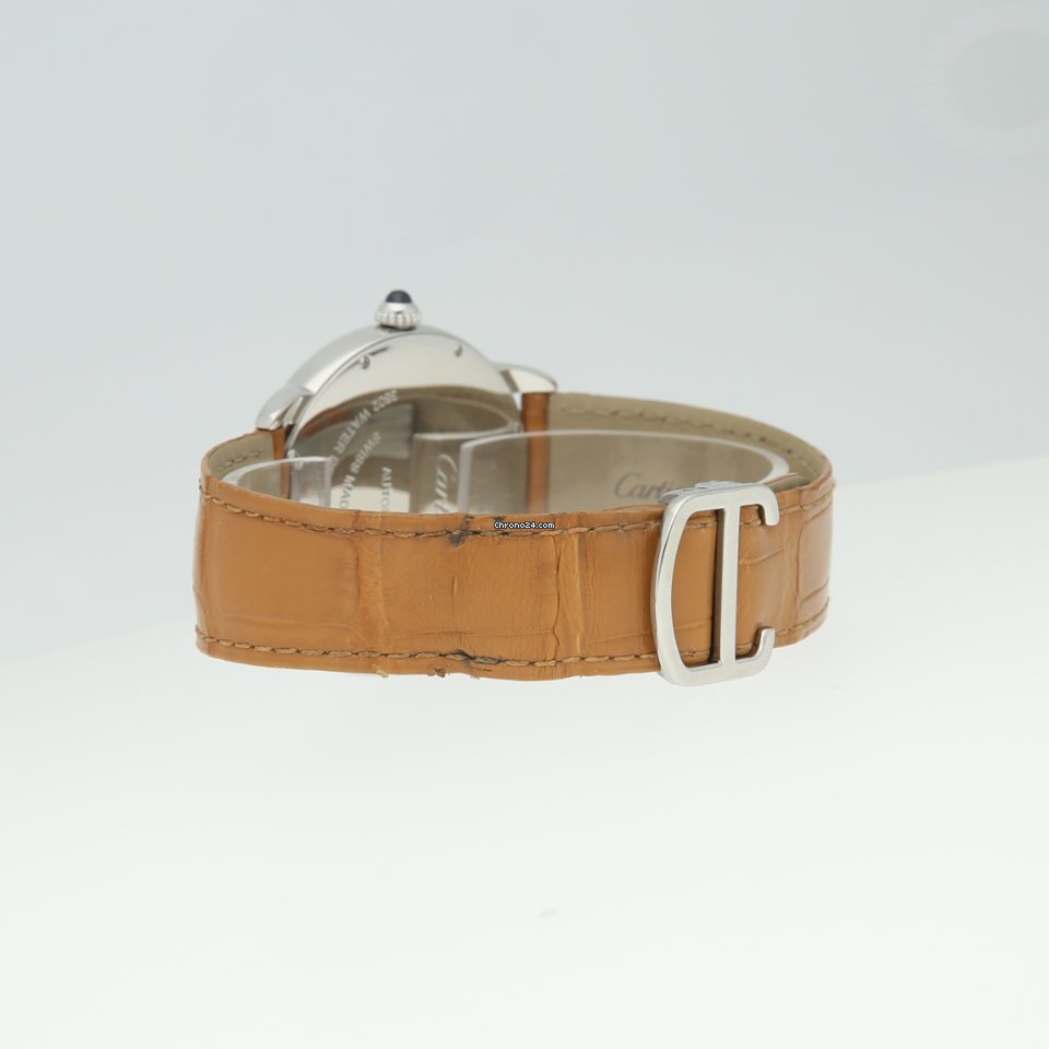 Cartier Ronde Solo de Cartier Mens watch Unisex Automatic Steel 3802 Replica 7