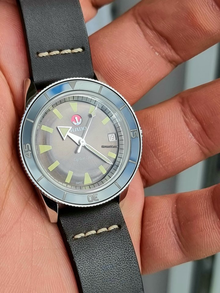 IMG_9081 Rado HyperChrome Captain Cook Mens watch Unisex Automatic Steel R32500305 Replica 7