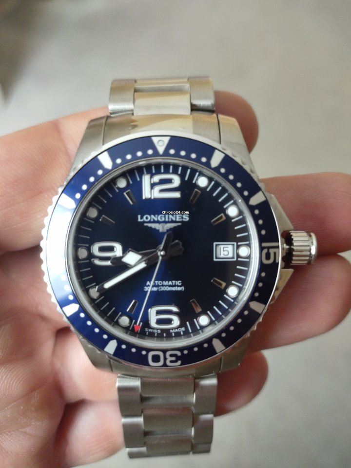 IMG_9081 Longines HydroConquest Mens watch Unisex Automatic Steel L37414966 Replica 7