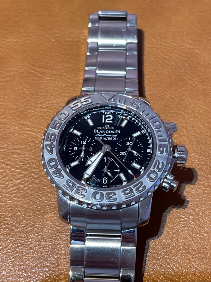 IMG_9081 Blancpain Air Command Mens watch Unisex Automatic Steel 2285F-1130-71 Replica 7