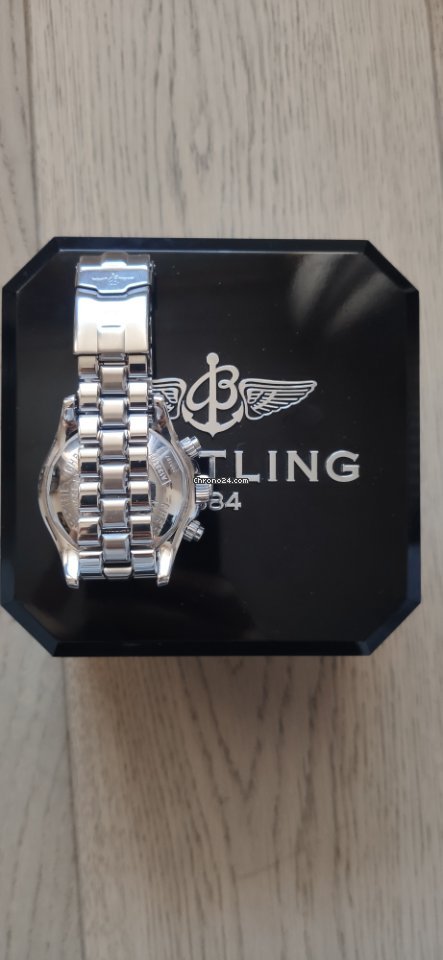 IMG_9081 Breitling Superocean Chronograph II Mens watch Unisex Automatic Steel A1334011 G549 Replica 7