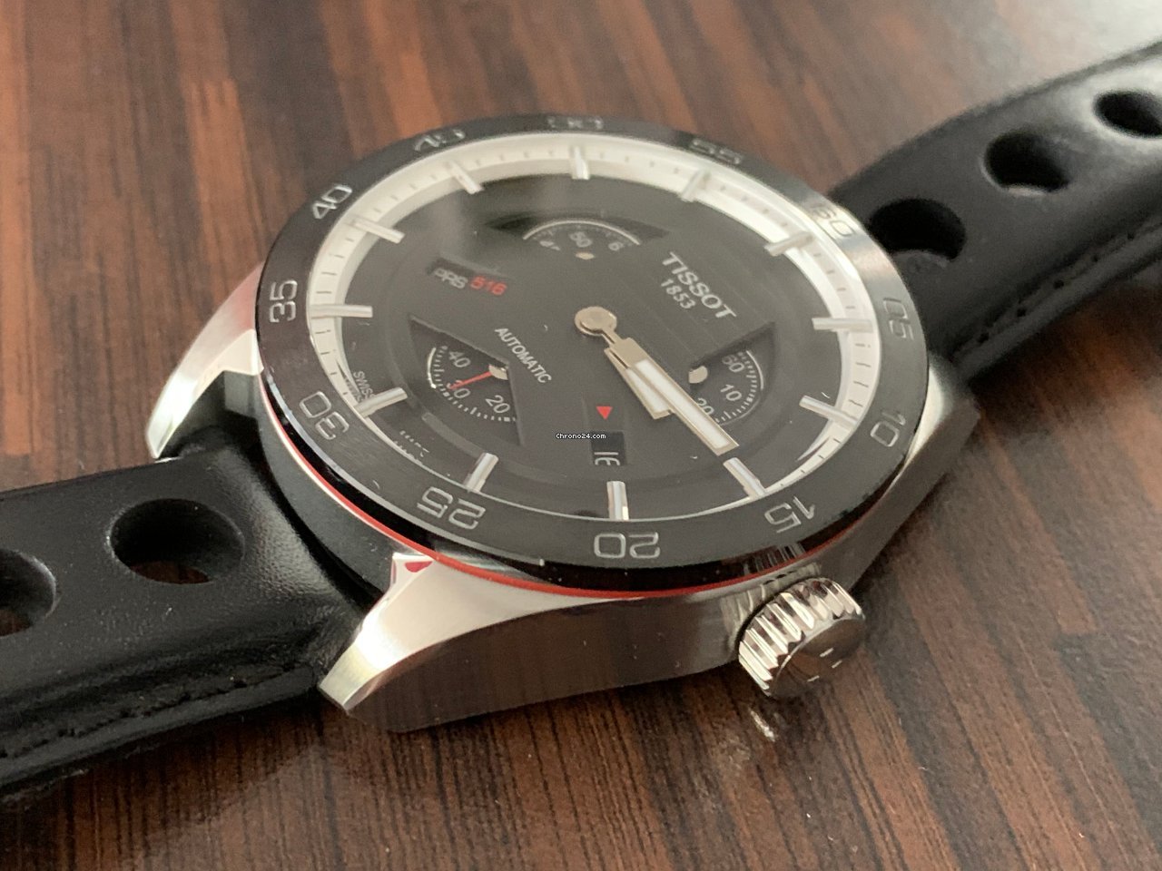Tissot PRS 516 Mens watch Unisex Automatic Steel T100.428.16.051.00 Replica 7