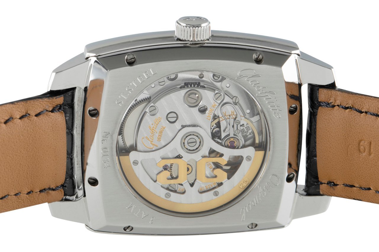 Glashutte Original Mens watch Unisex Automatic Steel 39-42-54-52-04 Replica 7