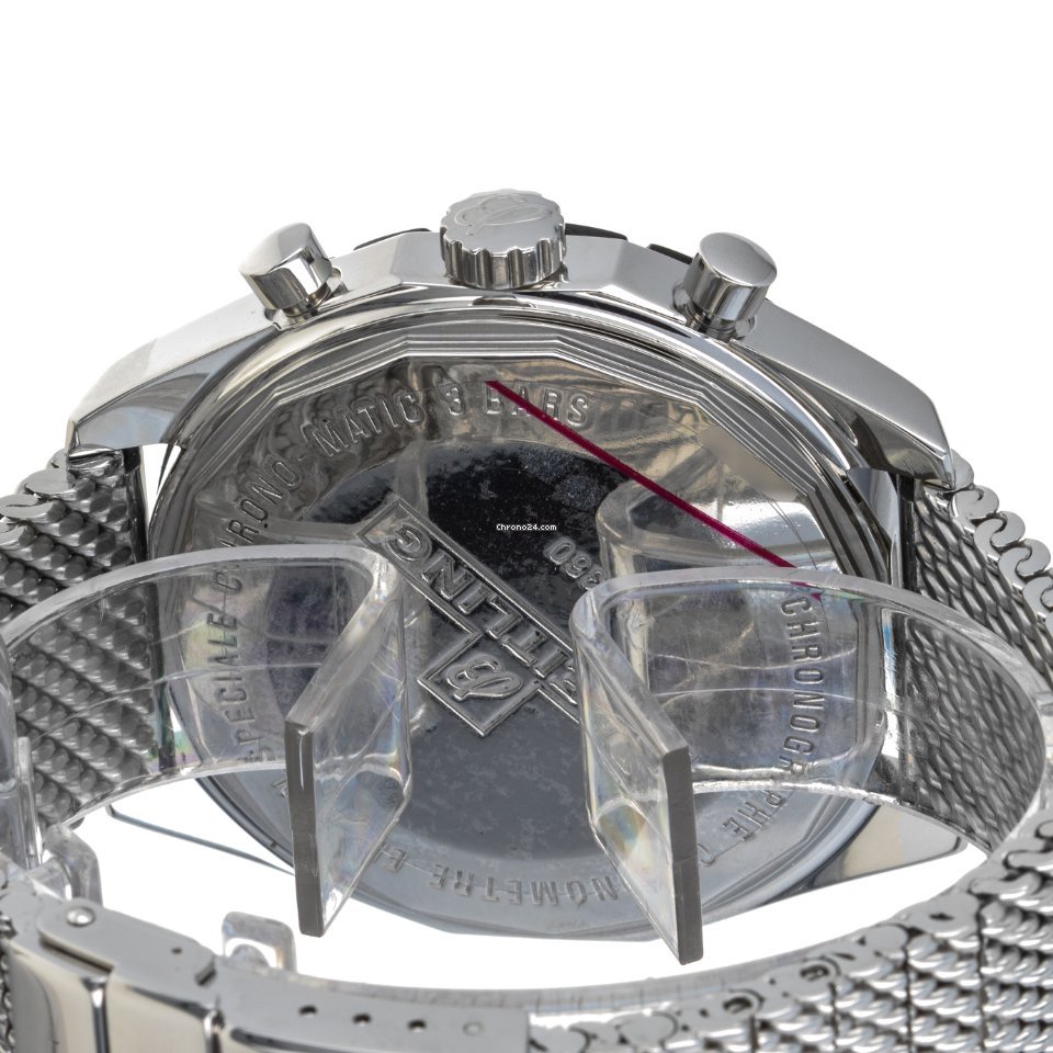 IMG_9081 Breitling Chrono-Matic 49 Mens watch Unisex Automatic Steel A14360 Replica 7