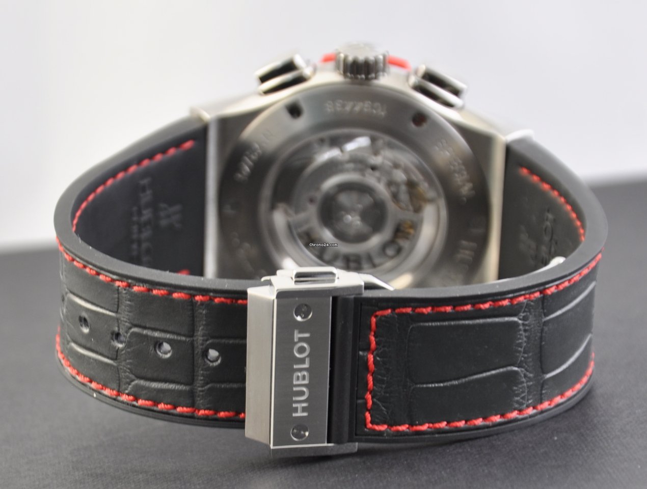 IMG_9081 Hublot Classic Fusion Racing Grey Mens watch Unisex Automatic Titanium 521.NX.7070.LR.PLP15 Replica 7