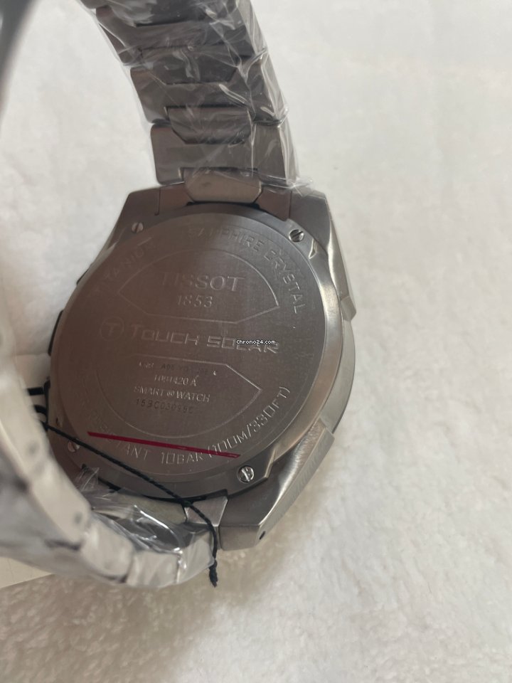 IMG_9081 Tissot T-Touch Expert Solar Mens watch Unisex Quartz Titanium T091.420.44.051.00 Replica 7