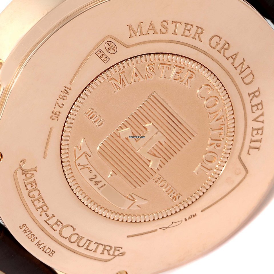 Jaeger-LeCoultre Master Grand Reveil Mens watch Unisex Automatic Rose gold 149.2.95 Replica 7