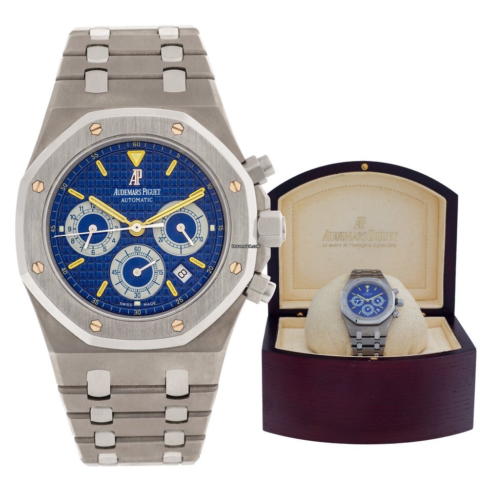 IMG_9081 Audemars Piguet Royal Oak Chronograph Mens watch Unisex Automatic Titanium 25860.IS.O.1110IS.01 Replica 7