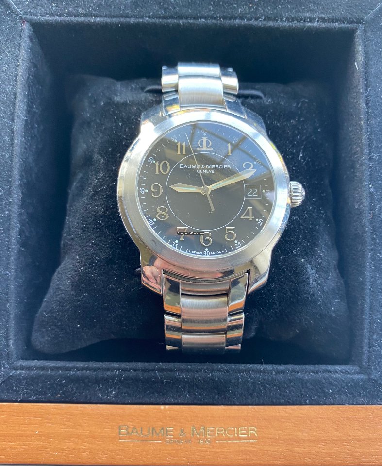 Baume & Mercier Capeland Mens watch Unisex Quartz Steel 65531 Replica 7