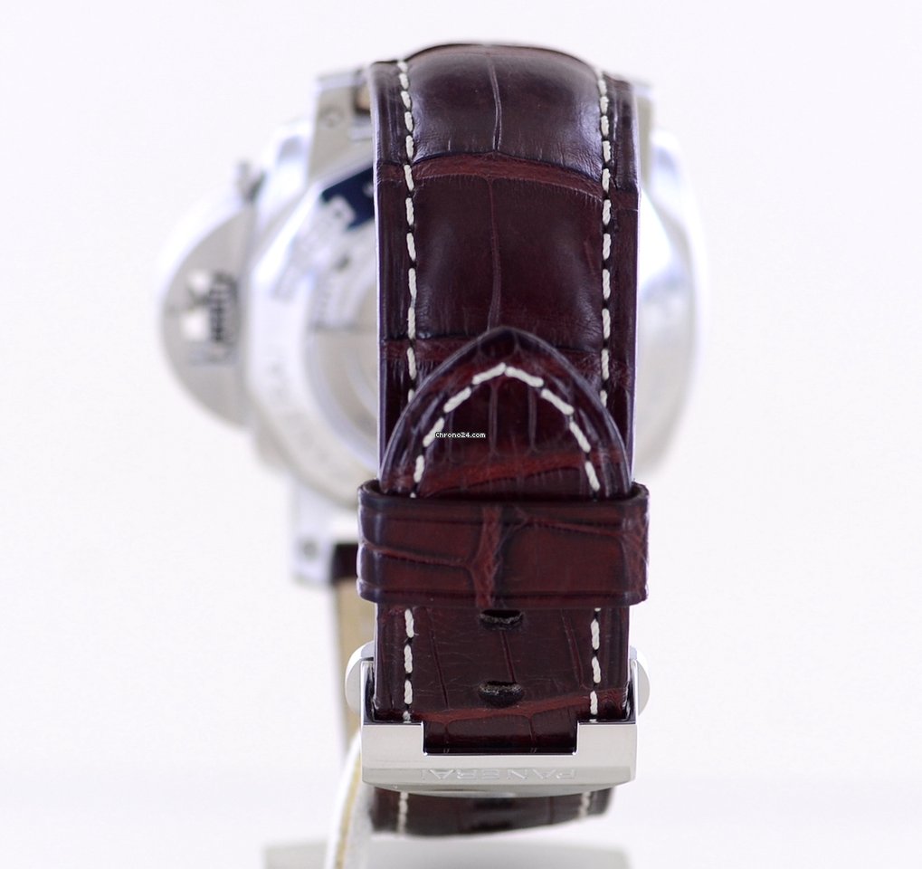IMG_9081 Panerai Luminor 1950 10 Days GMT Automatic Steel PAM00270 270 Replica 7