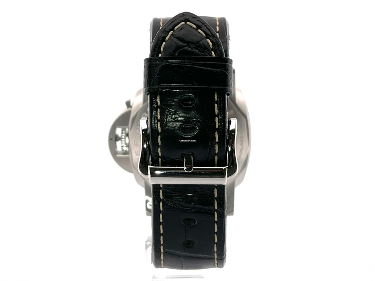 IMG_9081 Panerai Luminor 1950 3 Days GMT Power Reserve Automatic Mens watch Unisex Automatic Steel PAM01321 PAM1321 Replica 7